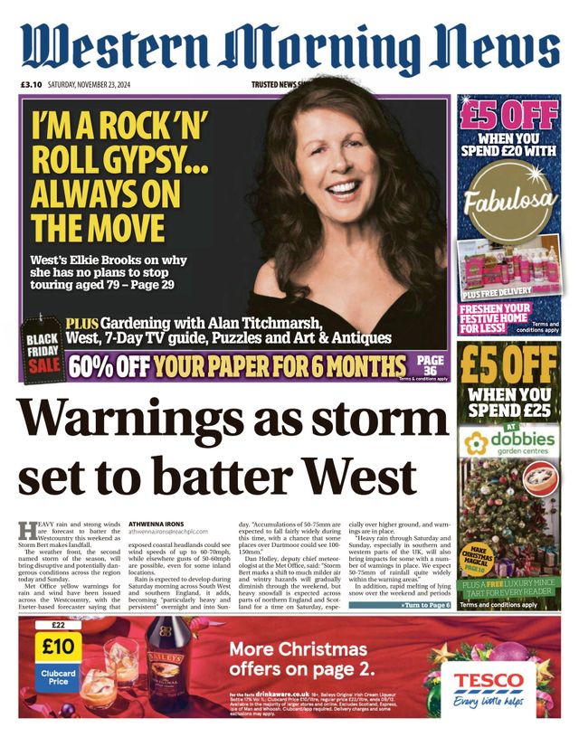 Western Morning News (Saturday)