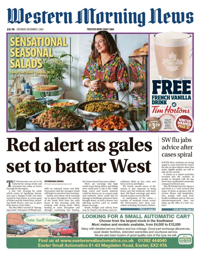 Western Morning News (Saturday)