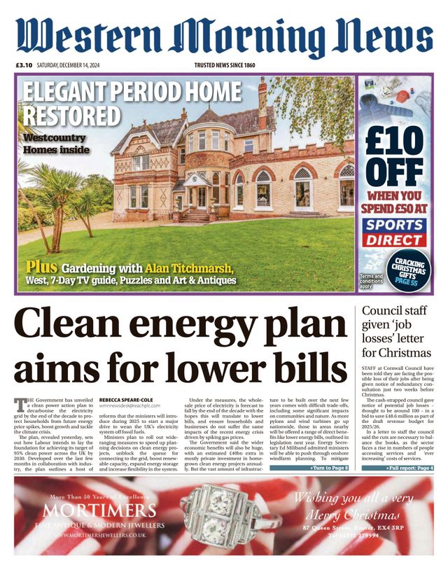 Western Morning News (Saturday)