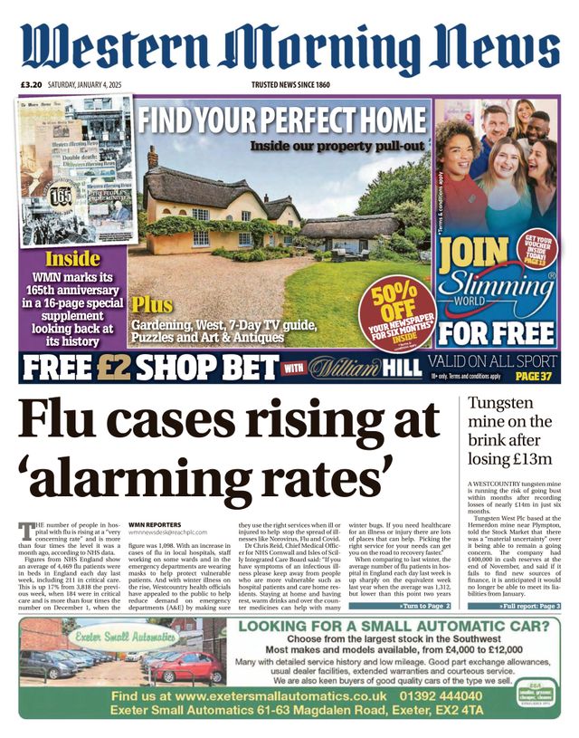 Western Morning News (Saturday)