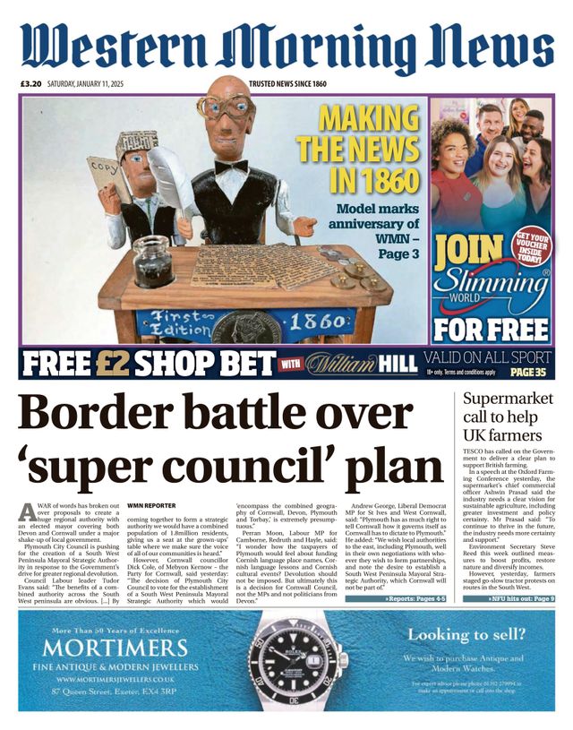 Western Morning News (Saturday)