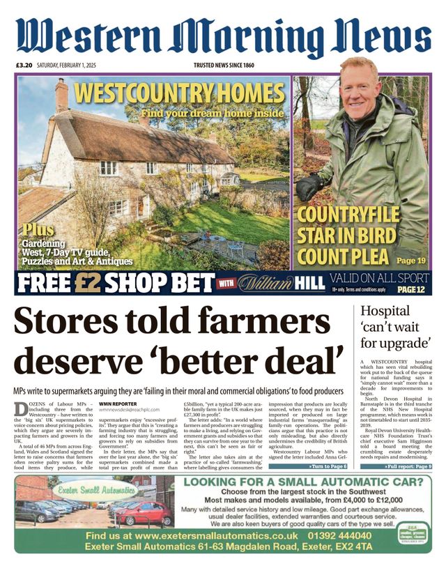 Western Morning News (Saturday)