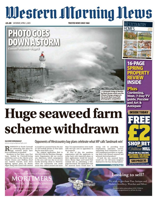 Western Morning News (Saturday)