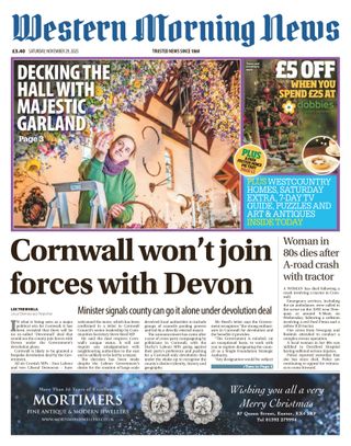 Western Morning News (Saturday)