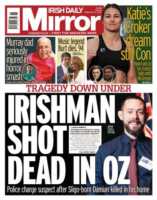 Gerry's bike in truck collision near his home