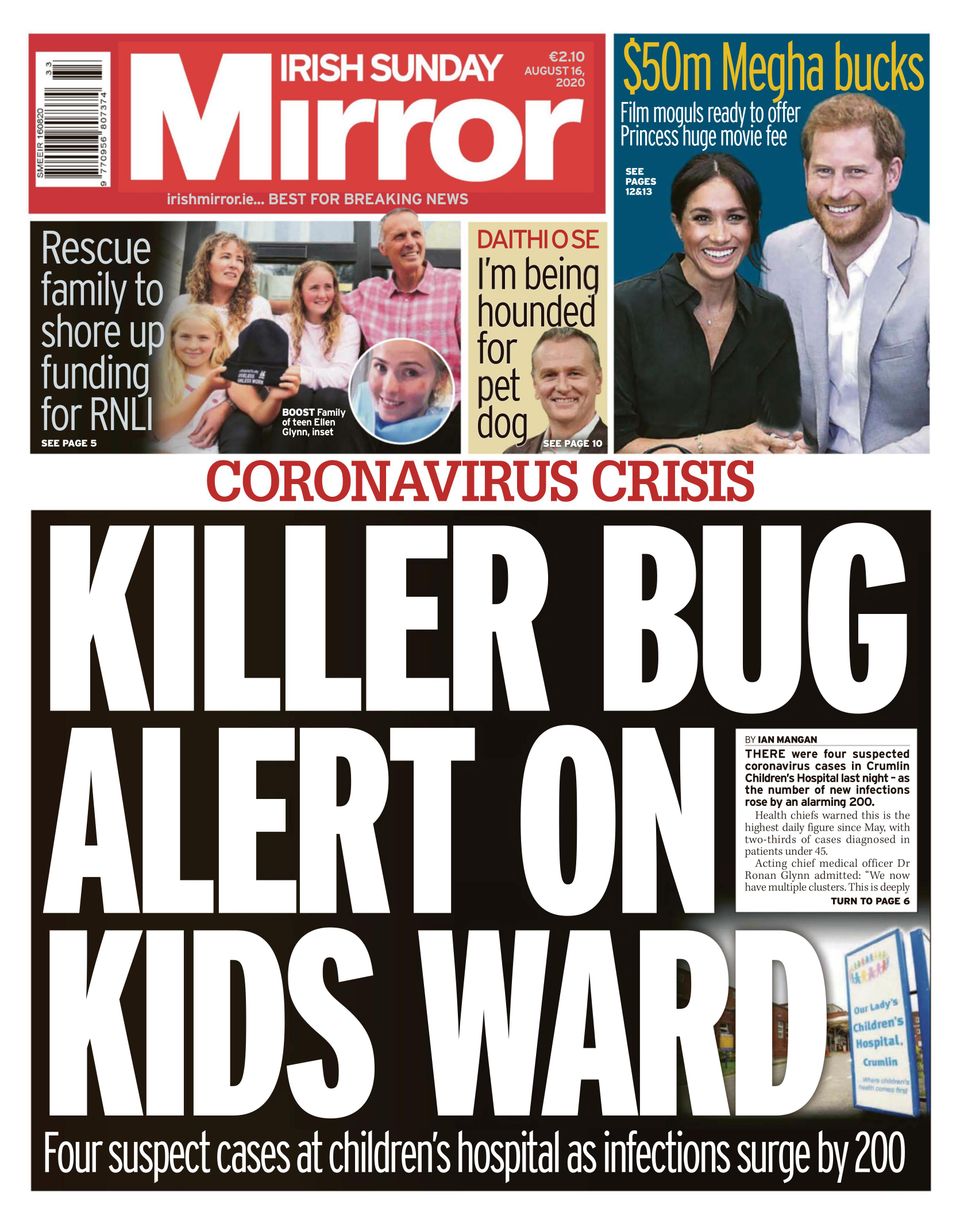 Irish Sunday Mirror Newspaper Get your Digital Subscription
