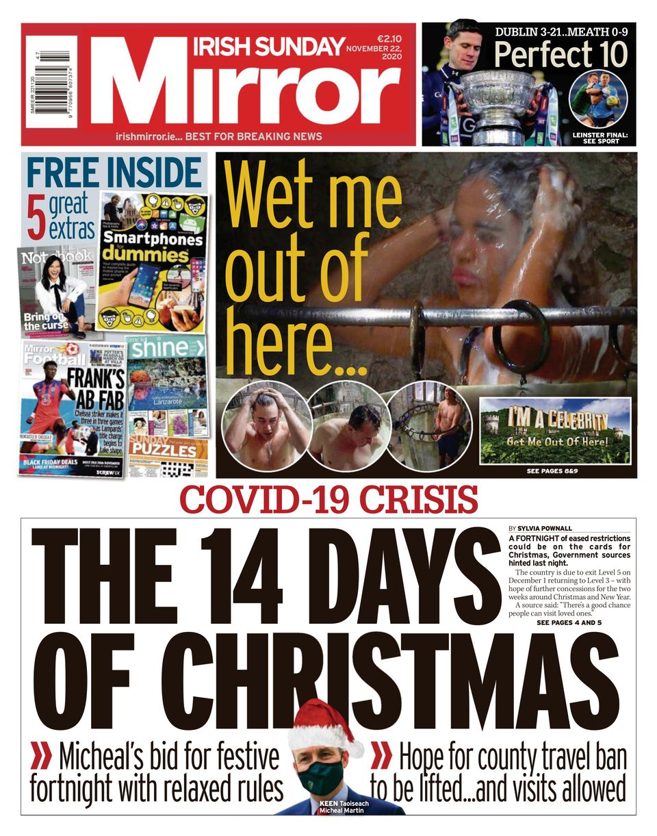Irish Sunday MirrorNovember 22, 2020 Newspaper