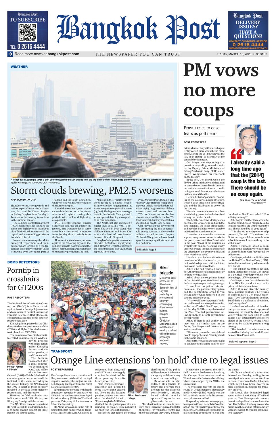 Get digital access to Bangkok Post - March 10, 2023 issue | Magzter.com