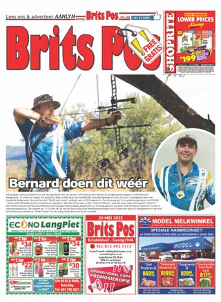 Brits Pos - May 30, 2025 Brits Pos Cover - May 30, 2025 Edition