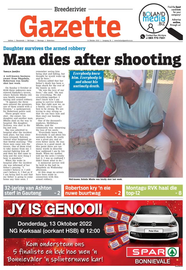Gazette Breederivier