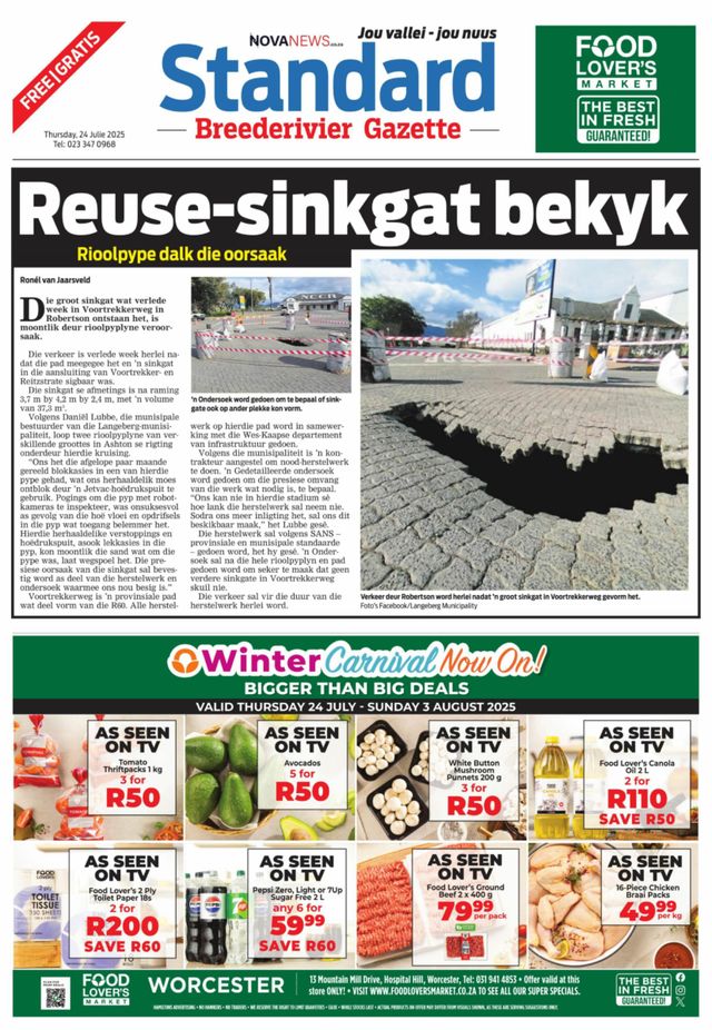 Gazette Breederivier