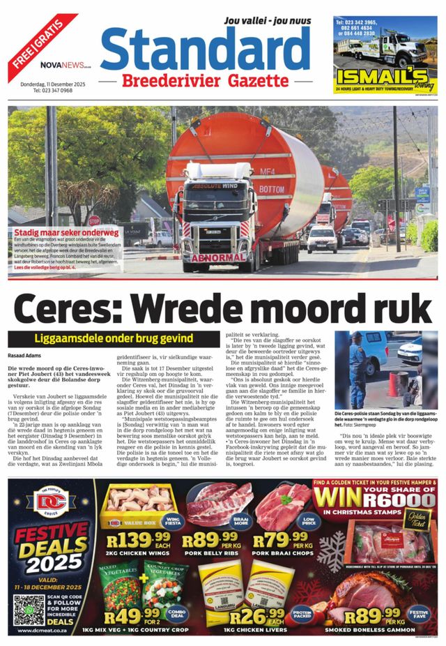 Gazette Breederivier