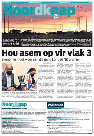Noordkaap - August 26, 2020 Noordkaap Cover - August 26, 2020 Edition