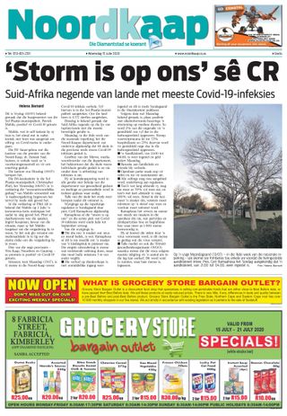 Noordkaap - August 26, 2020 Noordkaap Cover - August 26, 2020 Edition