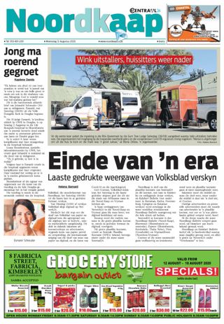 Noordkaap - August 26, 2020 Noordkaap Cover - August 26, 2020 Edition