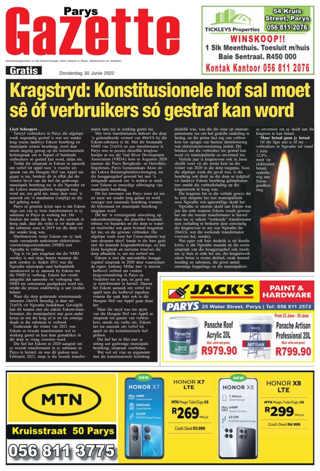 Parys Gazette