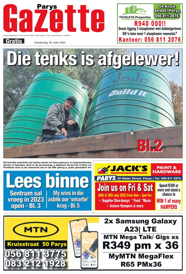 Parys Gazette