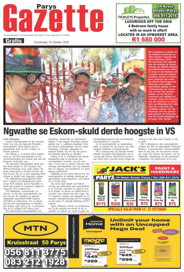 Parys Gazette