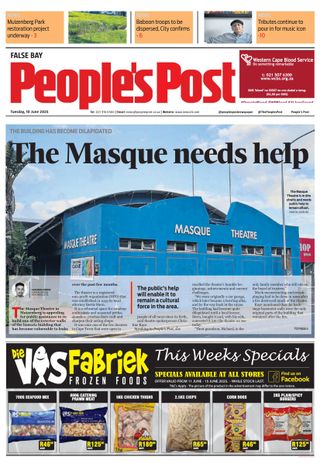 People’s Post False Bay - June 10, 2025 People’s Post False Bay Cover - June 10, 2025 Edition