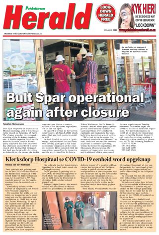 Potchefstroom Herald - December 08, 2022 Potchefstroom Herald Cover - December 08, 2022 Edition