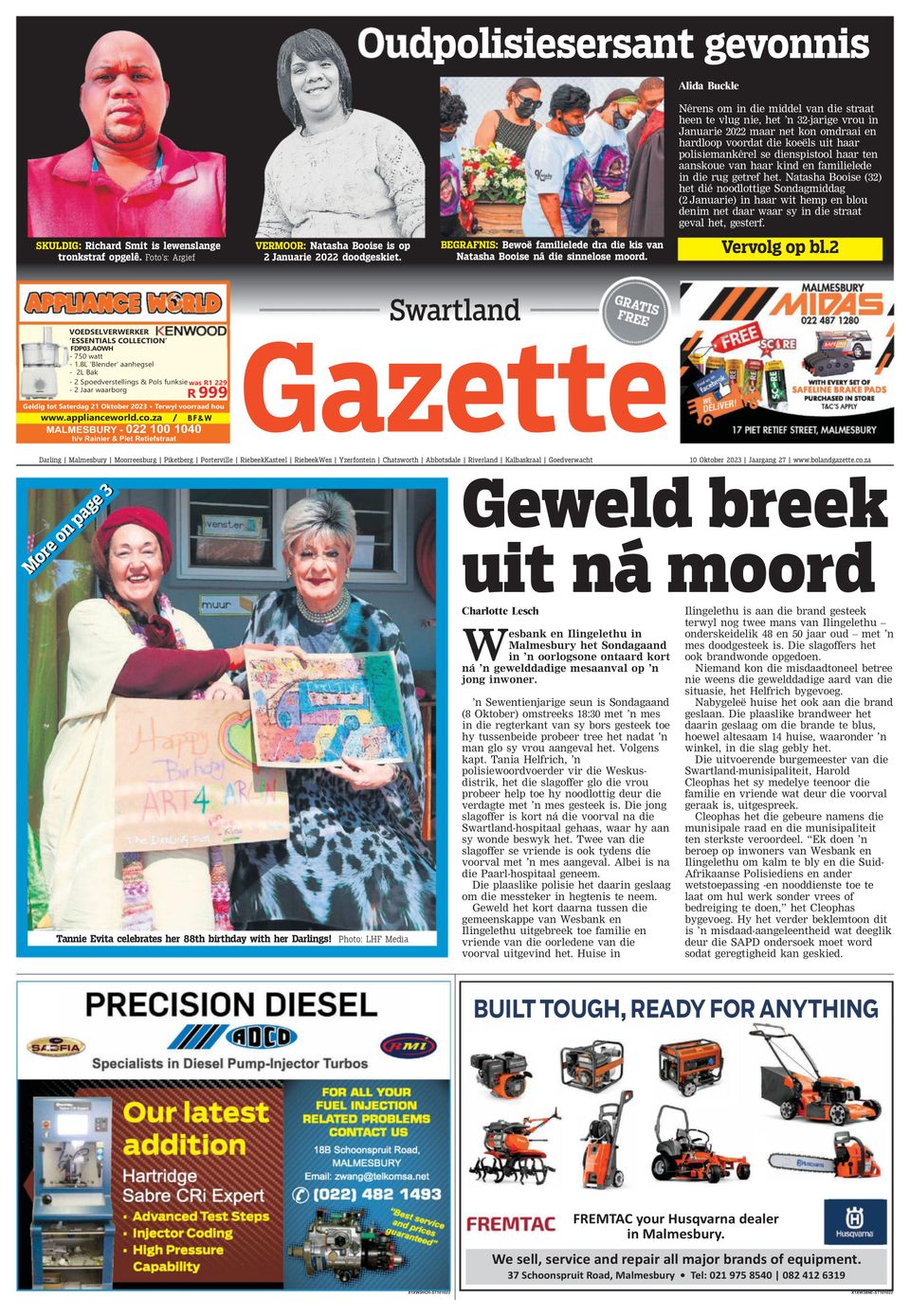 Swartland Gazette Newspaper Get your Digital Subscription