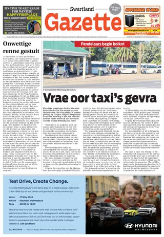 Swartland Gazette - May 13, 2025 Swartland Gazette Cover - May 13, 2025 Edition