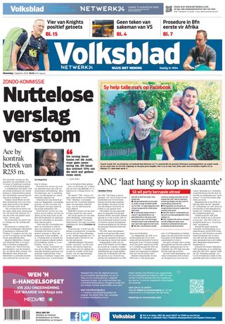 Volksblad - November 03, 2020 Volksblad Cover - November 03, 2020 Edition
