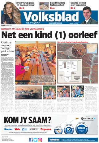 Volksblad - November 03, 2020 Volksblad Cover - November 03, 2020 Edition