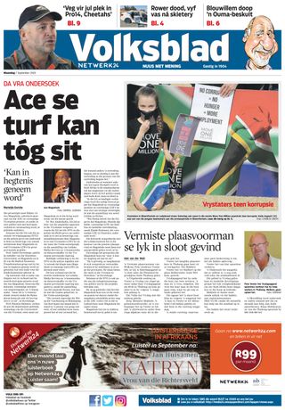 Volksblad - November 03, 2020 Volksblad Cover - November 03, 2020 Edition
