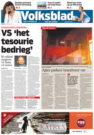 Volksblad - November 03, 2020 Volksblad Cover - November 03, 2020 Edition
