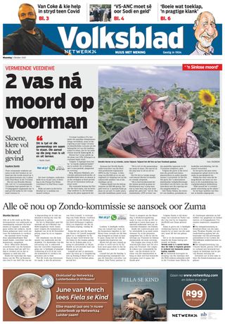 Volksblad - November 03, 2020 Volksblad Cover - November 03, 2020 Edition