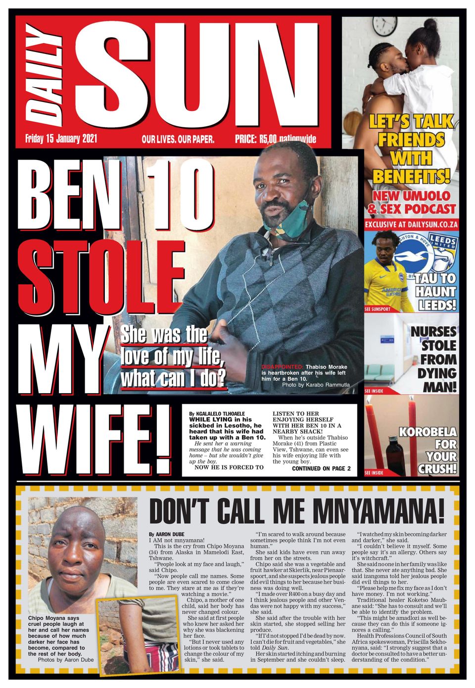 daily sun news newspaper today