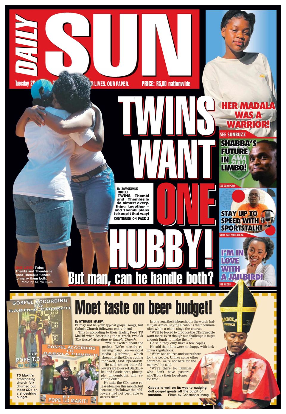 Get digital access to Daily Sun - January 26, 2021 issue | Magzter.com