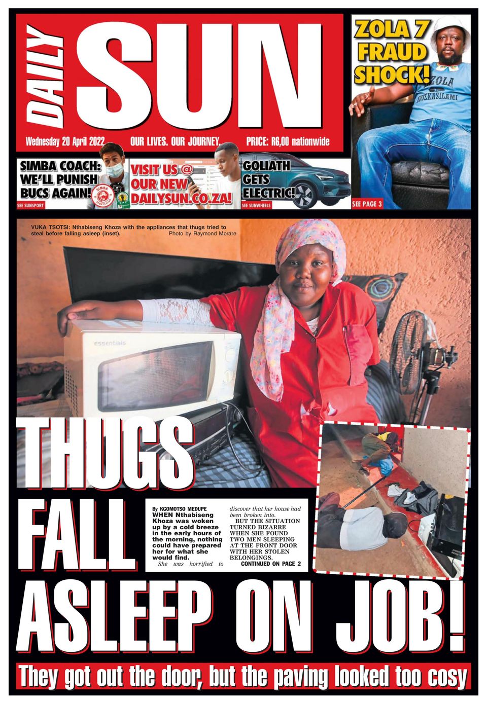 Get digital access to Daily Sun - April 20, 2022 issue | Magzter.com