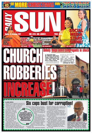 Daily Sun - December 20, 2024 Daily Sun Cover - December 20, 2024 Edition
