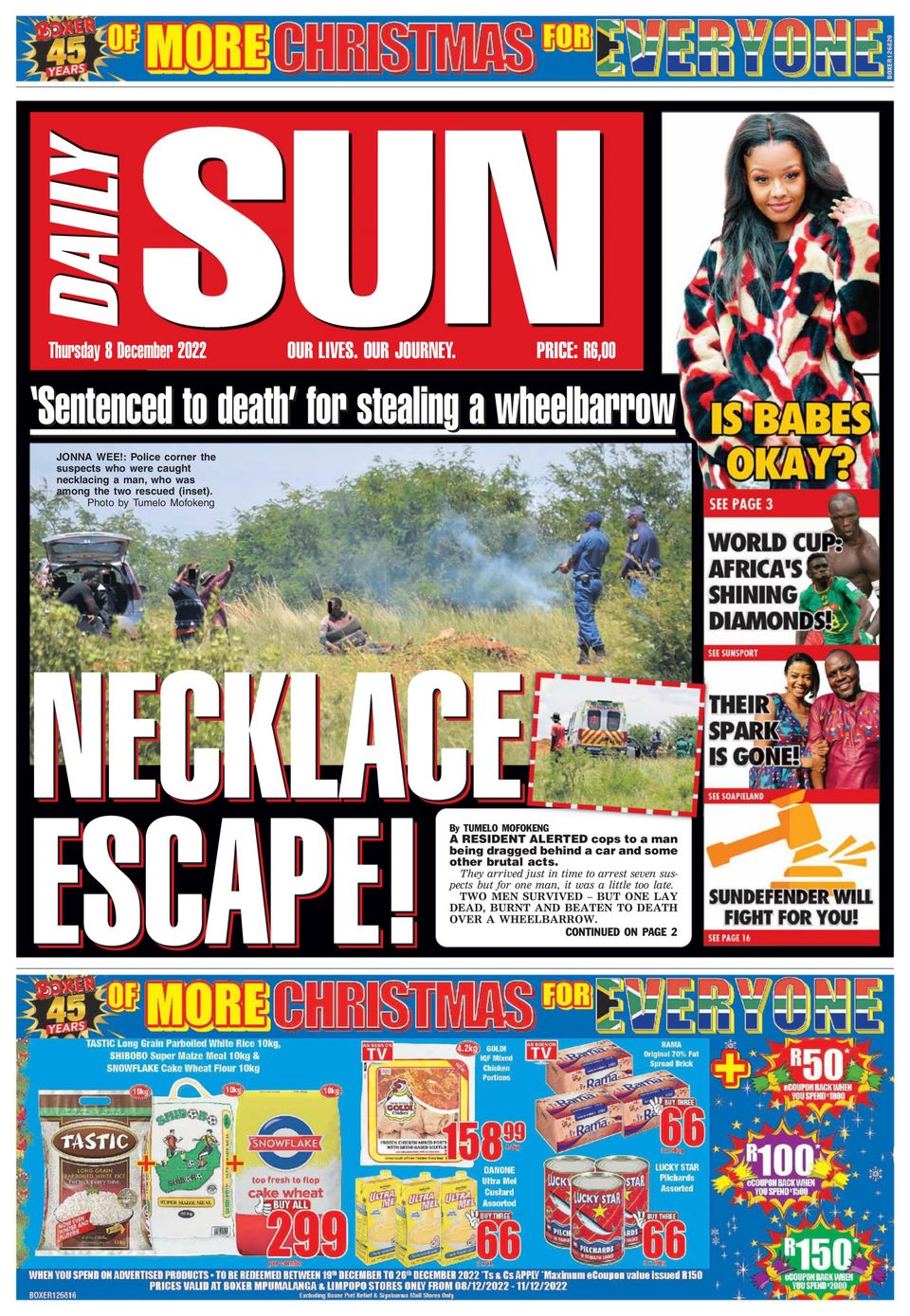 Daily SunDecember 08, 2022 Newspaper Get your Digital Subscription