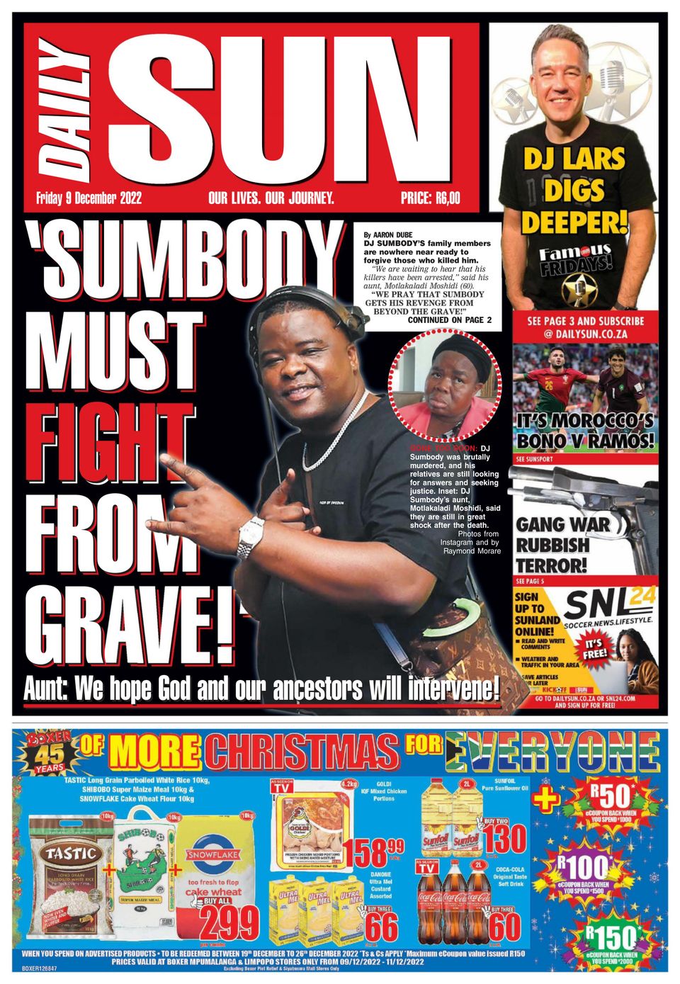 Daily Sun-December 09, 2022 Newspaper - Get your Digital Subscription