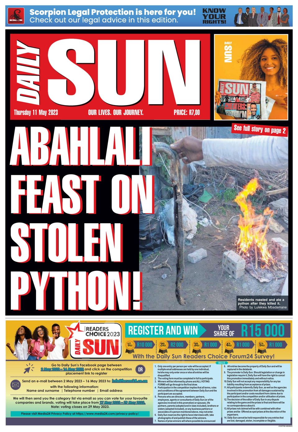 Daily SunMay 11, 2023 Newspaper Get your Digital Subscription