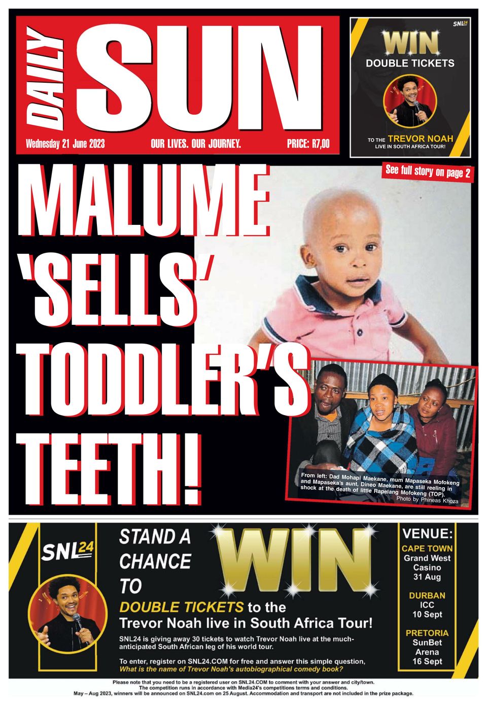 Daily SunJune 21, 2023 Newspaper Get your Digital Subscription