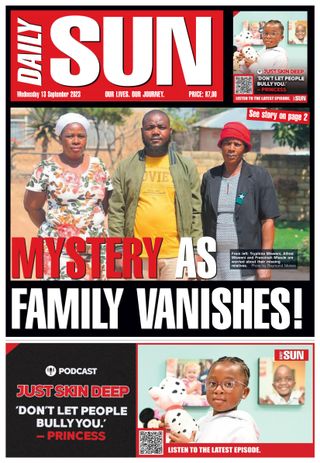 Daily Sun - December 20, 2024 Daily Sun Cover - December 20, 2024 Edition
