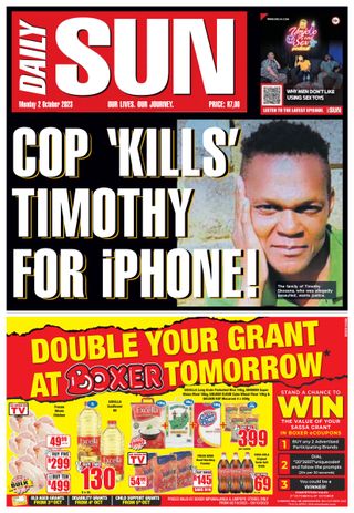 Daily Sun - December 20, 2024 Daily Sun Cover - December 20, 2024 Edition
