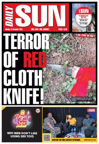 Daily Sun - December 20, 2024 Daily Sun Cover - December 20, 2024 Edition
