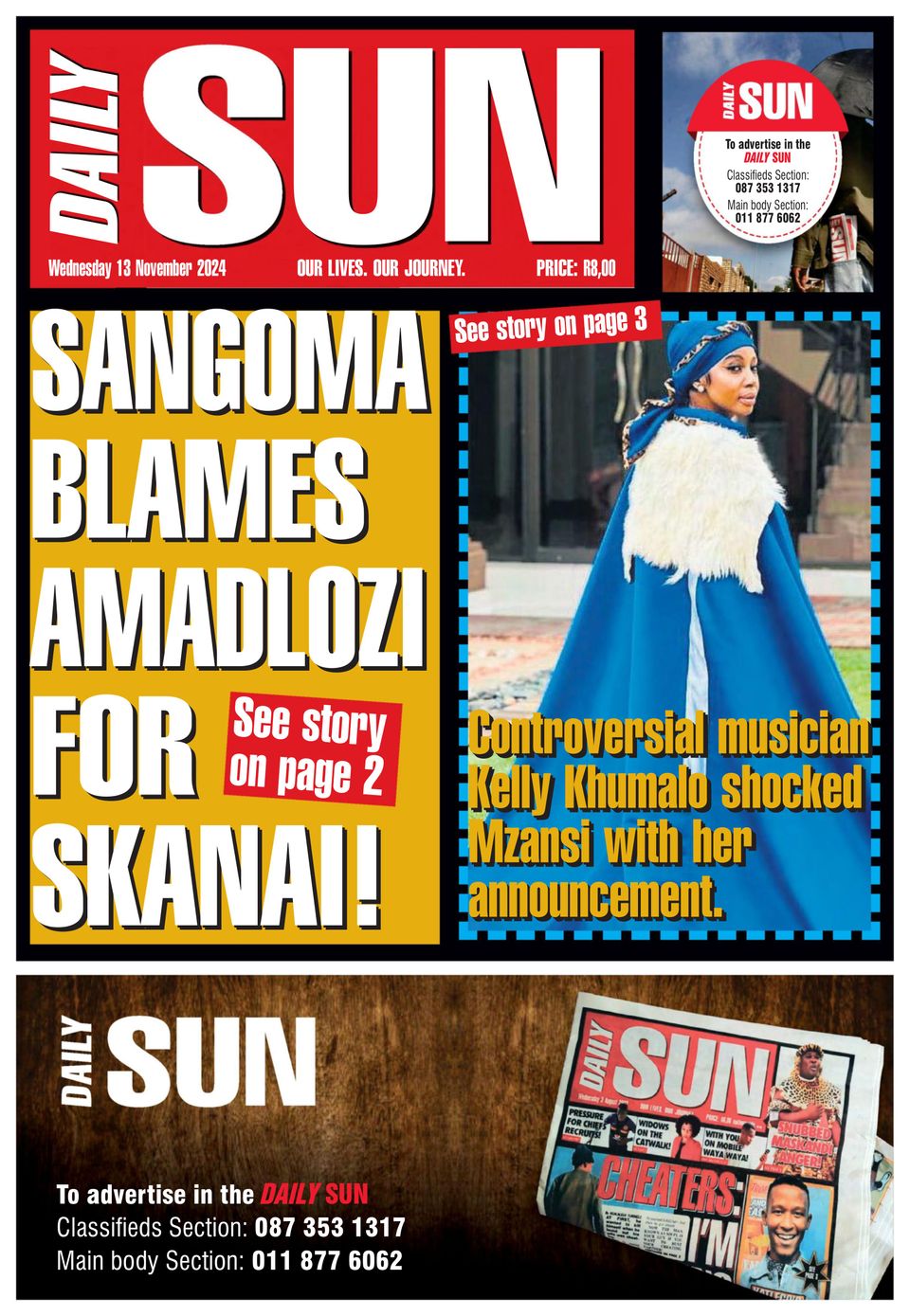 Get digital access to Daily Sun - November 13, 2024 issue | Magzter.com