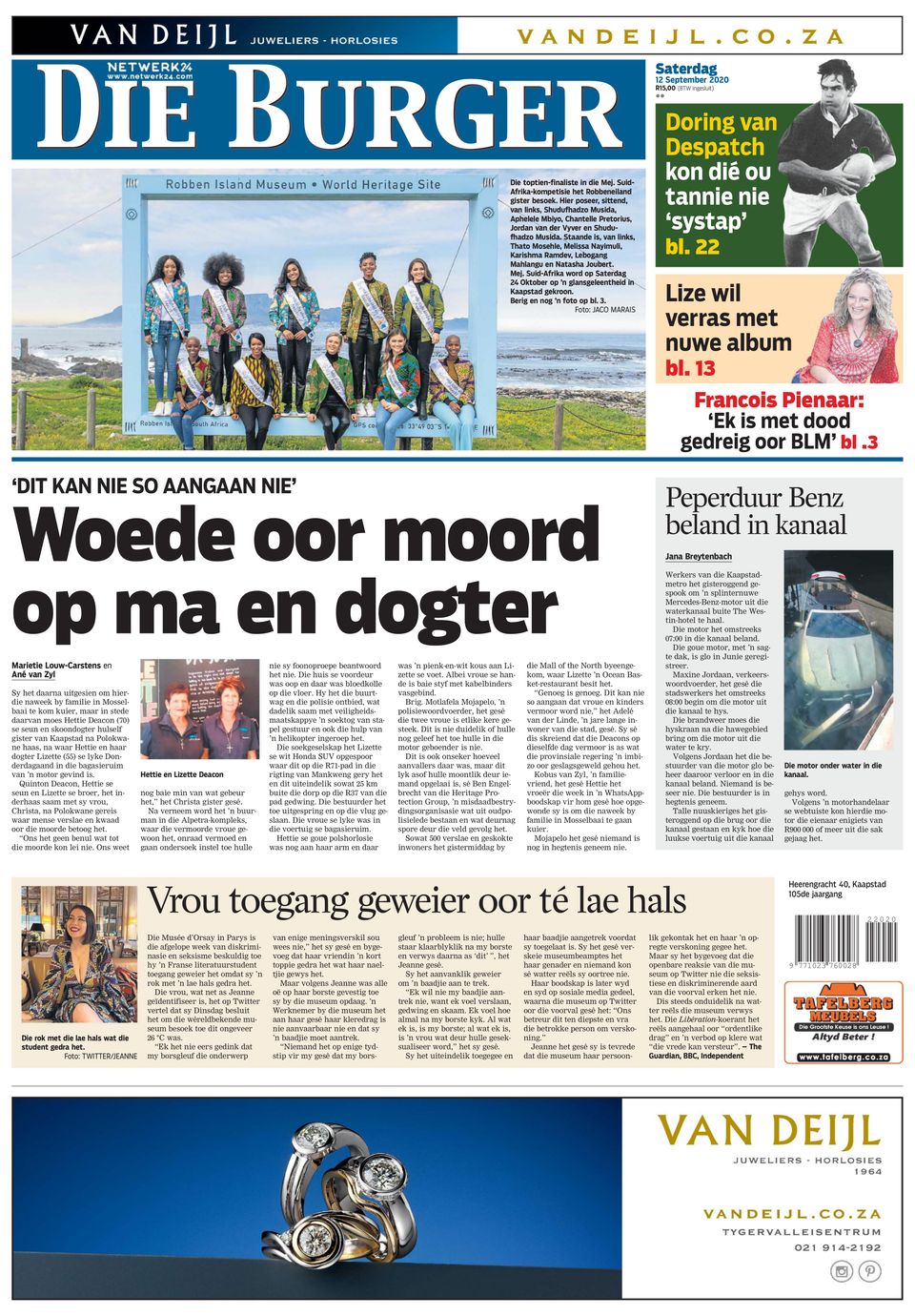 Get Digital Access To Die Burger Wes Kaap September 12 2020 Issue get-digital-access-to-die-burger-wes-kaap-september-12-2020-issue