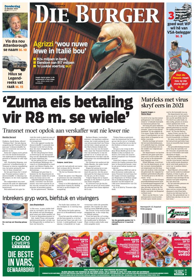 Die Burger Wes Kaap