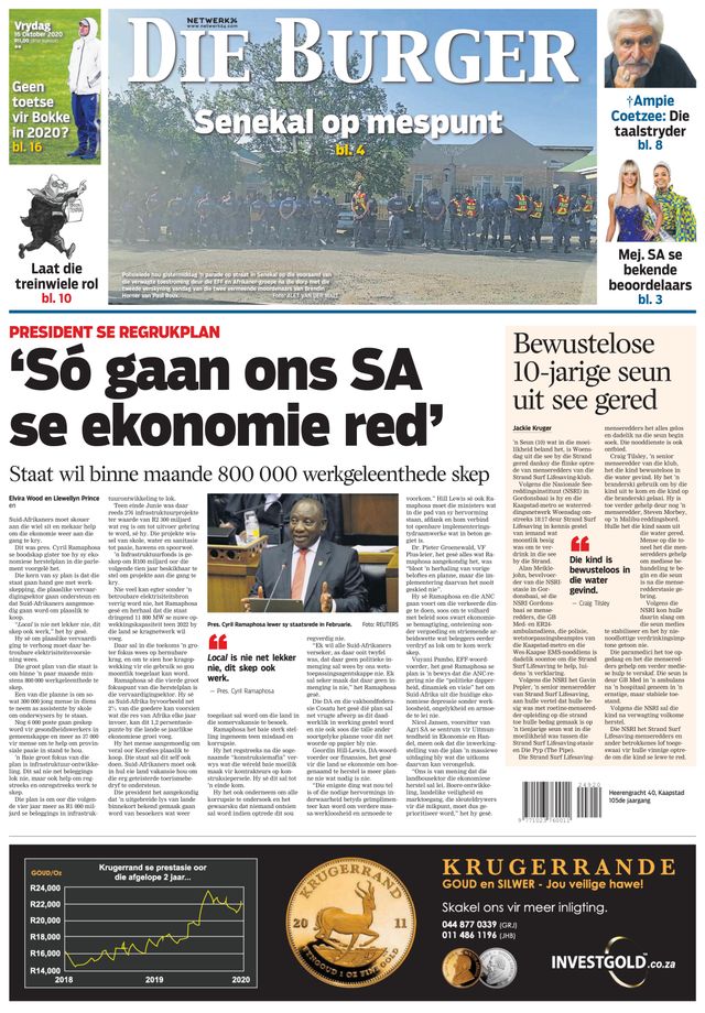 Die Burger Wes Kaap