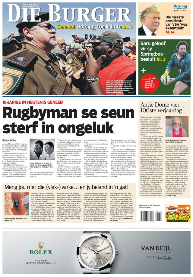 Die Burger Wes Kaap