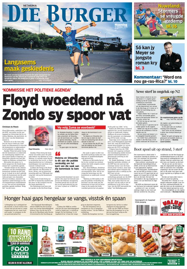 Die Burger Wes Kaap