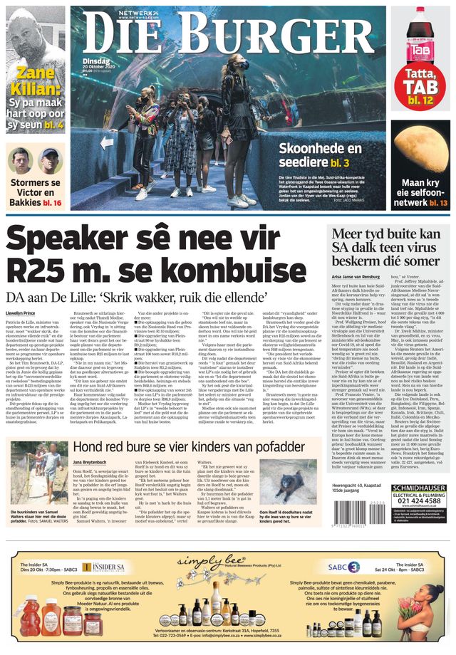 Die Burger Wes Kaap