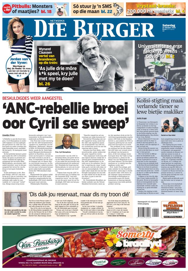 Die Burger Wes Kaap